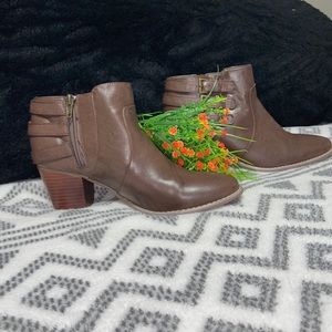 Brown Ankle Boot Heels